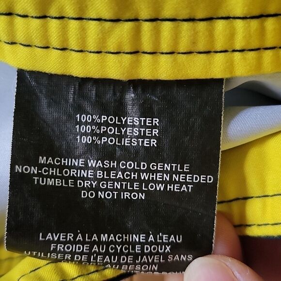 O'NEILL BLUE & YELLOW BOARD SHORTS - Picture 8 of 10